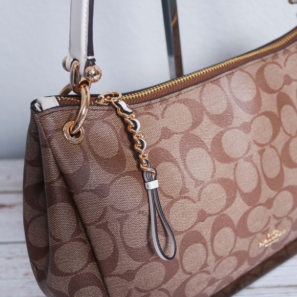 Coach Bags Nwt Coach Signature Small Mia Shoulder Bag Poshmark